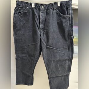 Mens Dickies Black Carpenter Pants